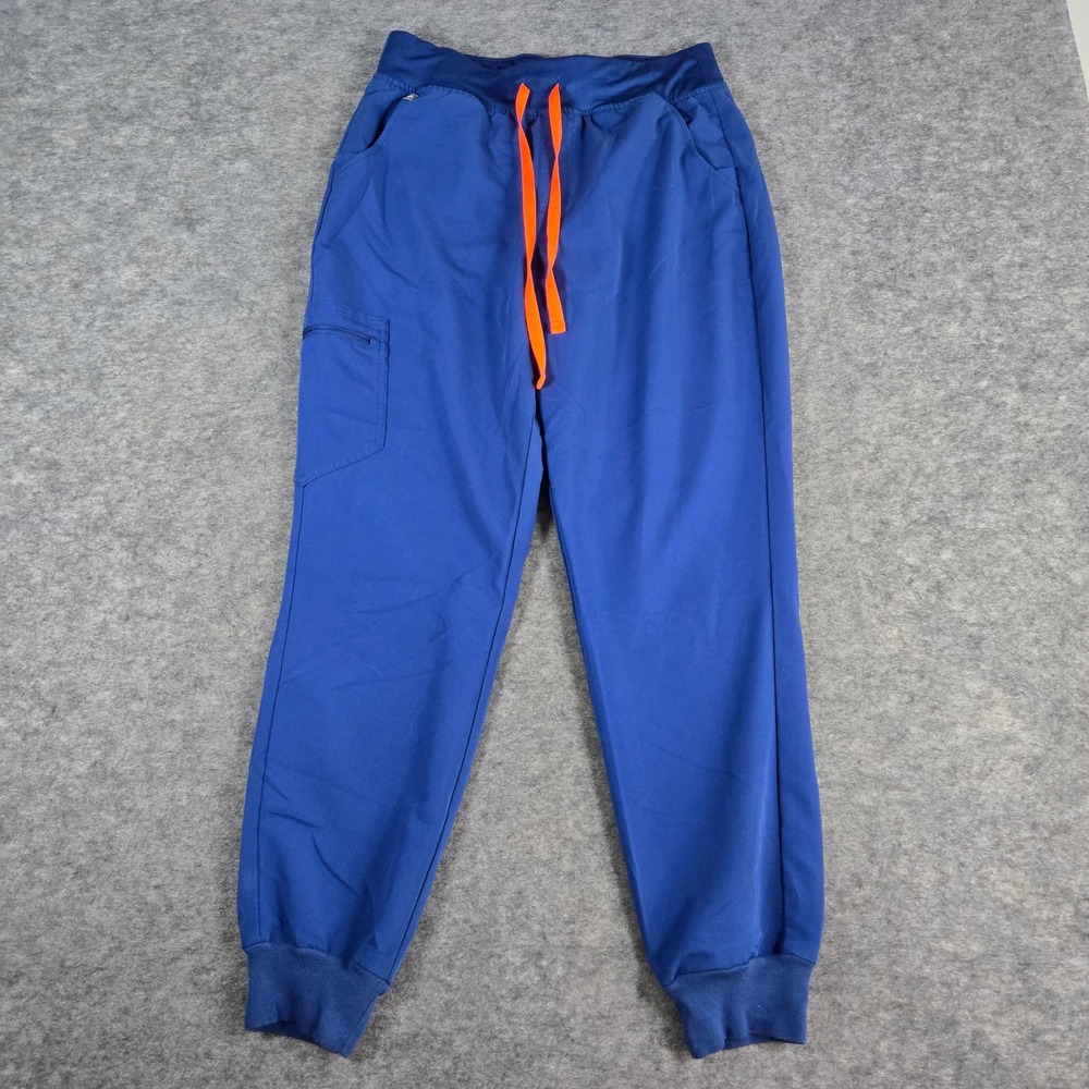 FIGS Womens Blue Technical Collection Zamora Jogger Scrub Pants Medium